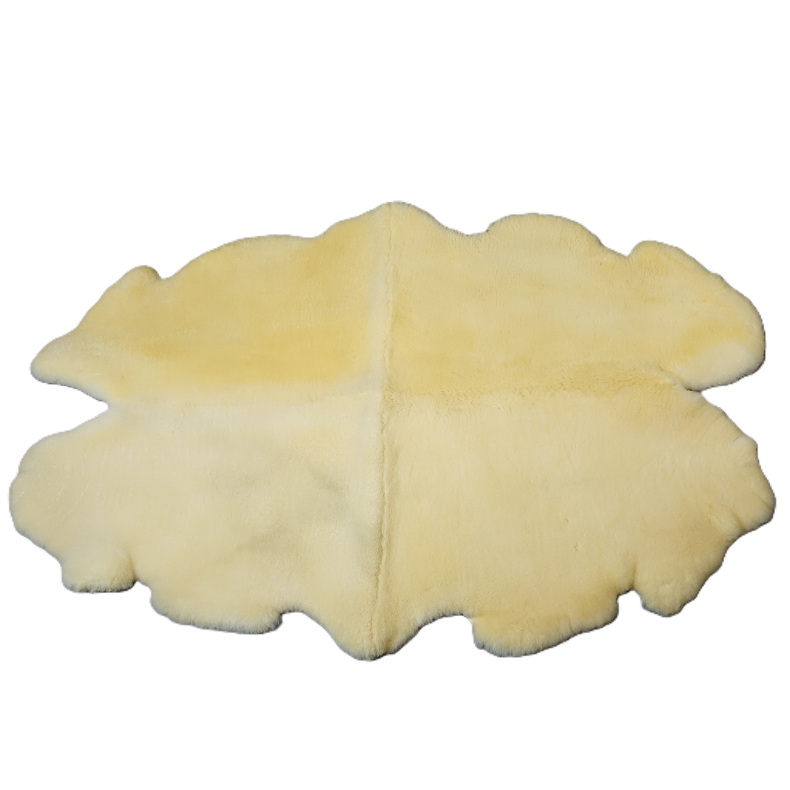MEIWITT® Schaffellteppich medizinisch goldgelb